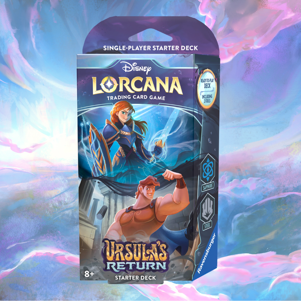 Disney Lorcana: Ursula's Return Starter Deck - Sapphire/Steel