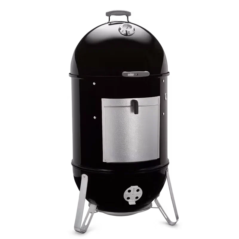 Weber Smokey Mountain 57cm BBQ Cooker Smoker with Cover - Image 4
