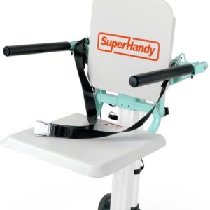 SuperHandy GoRise FC Electric Floor to Chair Lift for Seniors and People with Disabilities - 180 Kg Capacity, Seating Transfer Assistance, Magnetic Remote [Patent Pending]